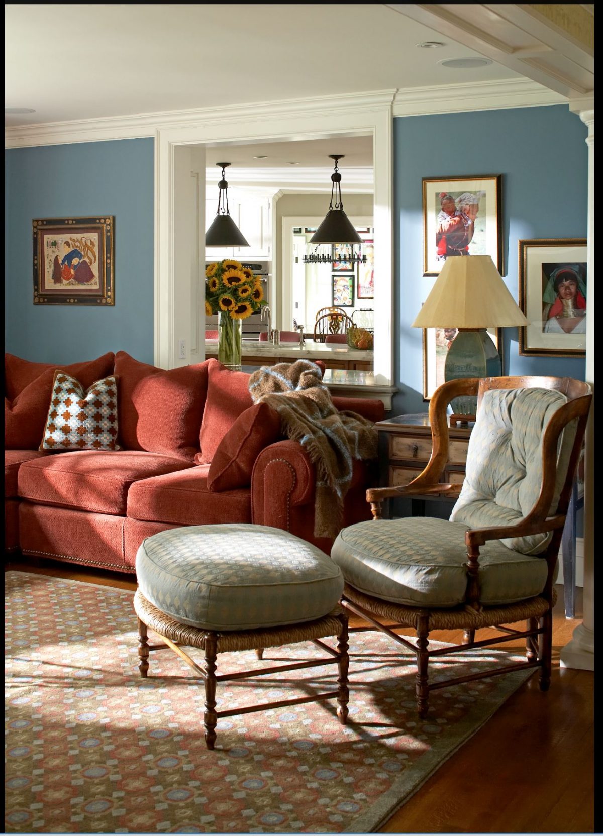 Best family room design ideas | Sandra Oster Interiors