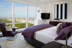 photo of contemporary new york city bedroom