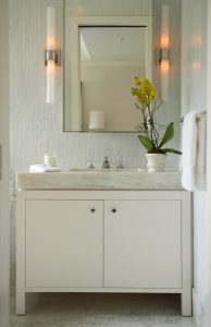 photo of bathroom in shades of white
