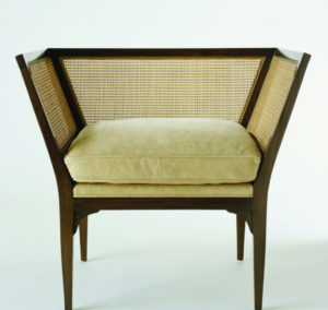 photo of vintage accent chair
