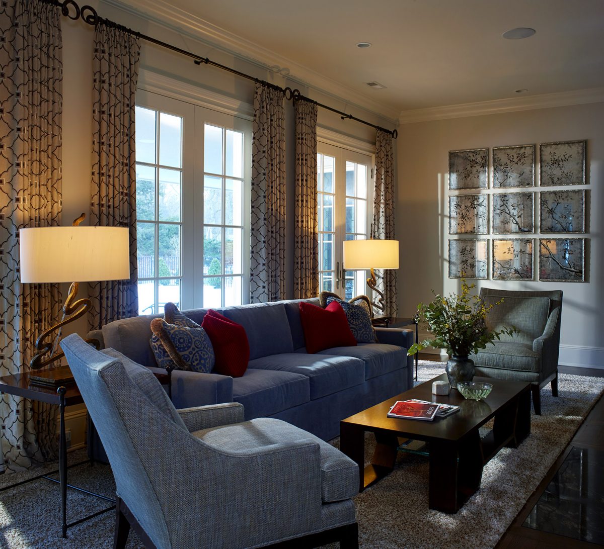 Best family room design ideas Sandra Oster Interiors